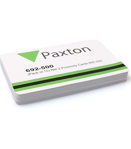 Amazon.com: Paxton 692-500 Net2 Proximity ISO Cards with No